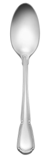 World Tableware 412 007 4 3/8&quot; Demitasse Spoon with 18/8 Stainless Grade,  Baroque Pattern